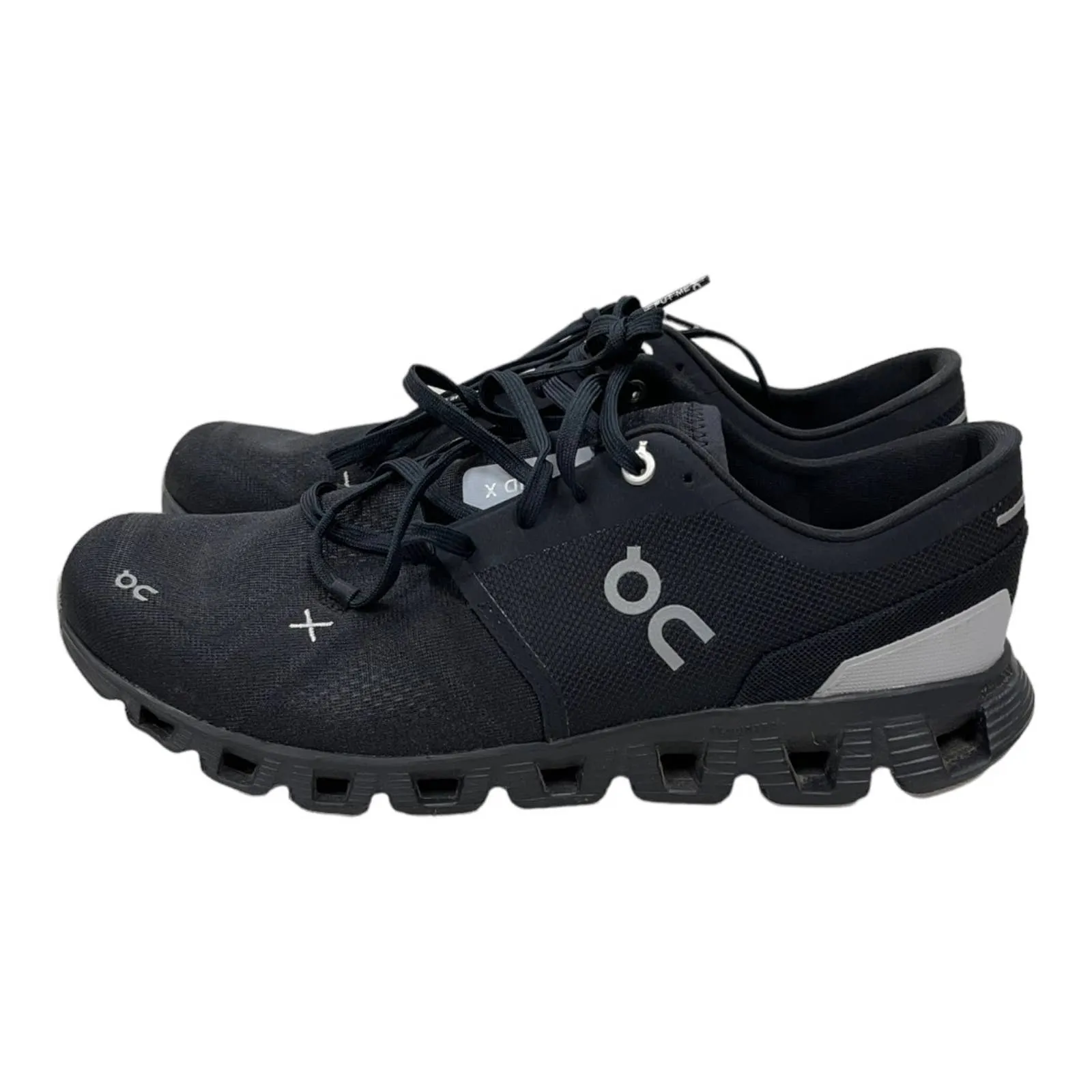 On Cloud x 3 Running Shoes Sneakers Trainers Men’s Size 12 Black New
