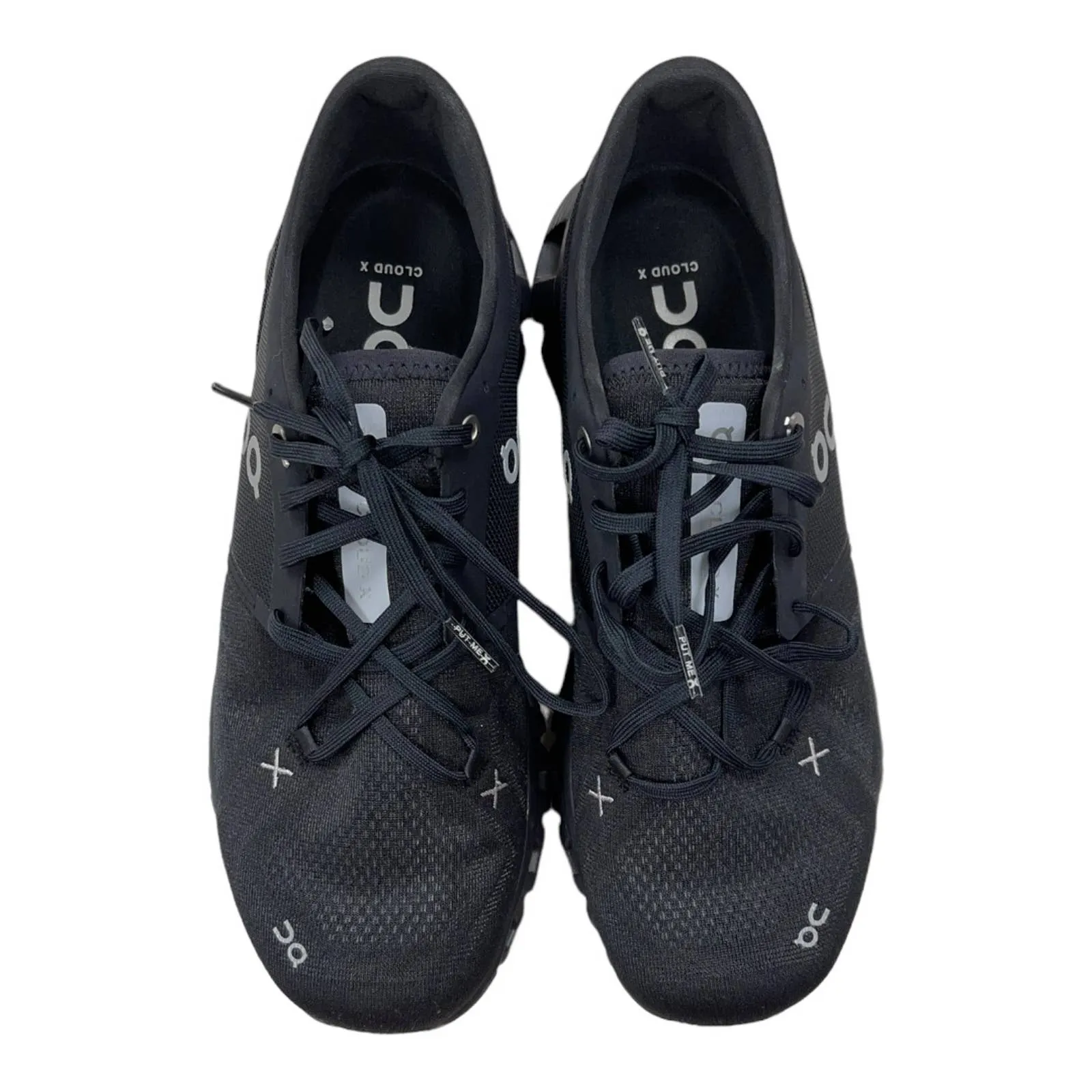 On Cloud x 3 Running Shoes Sneakers Trainers Men’s Size 12 Black New
