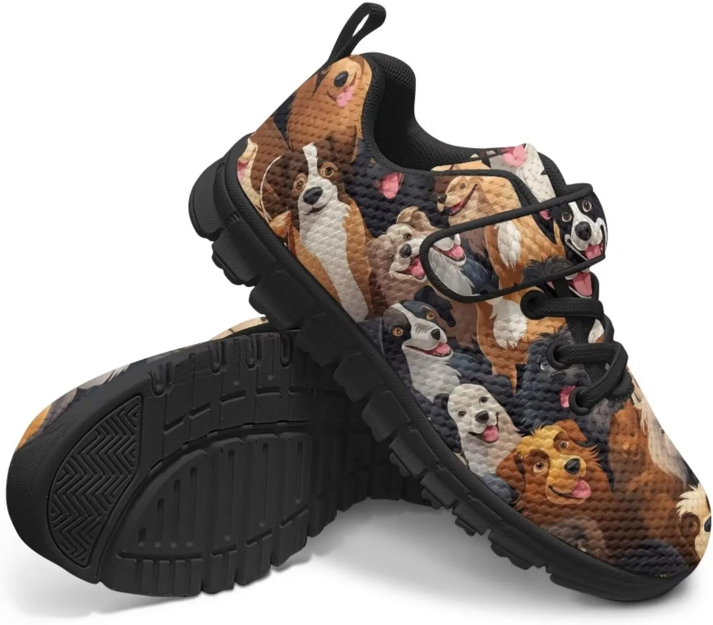 Puppy Dog Girls Boys Running Sneakers Hiking Shoes Fitness & Cross-Training Shoes Outdoor Sneaker