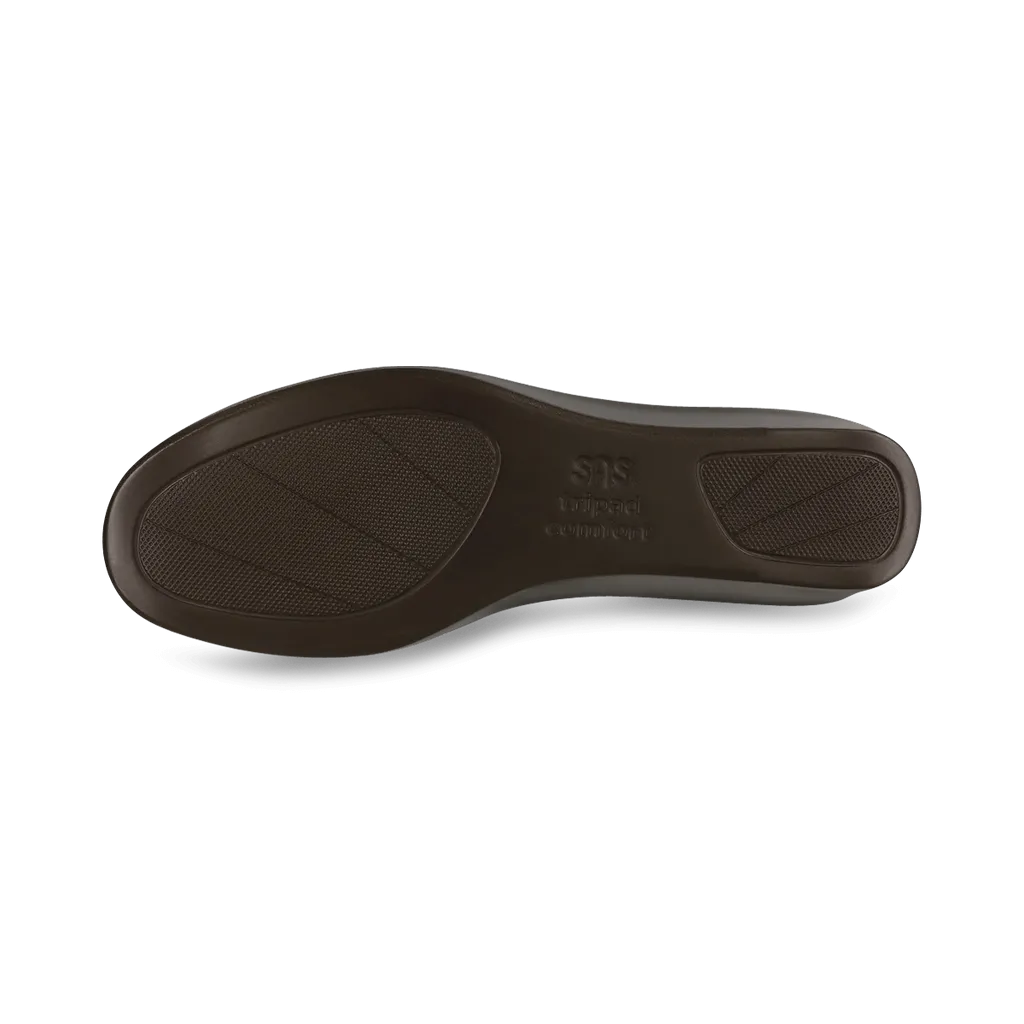 SAS Bliss Slip on Wedge - Brown