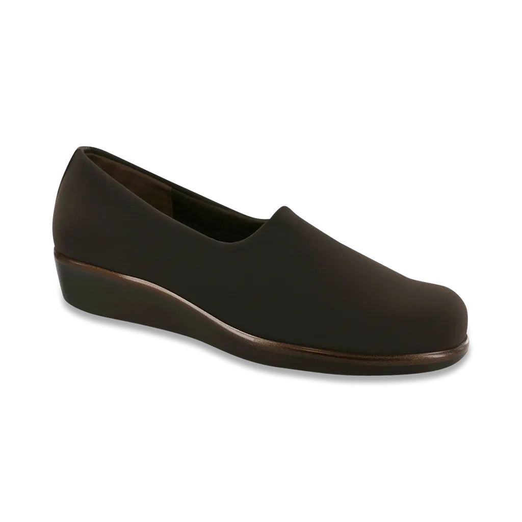 SAS Bliss Slip on Wedge - Brown