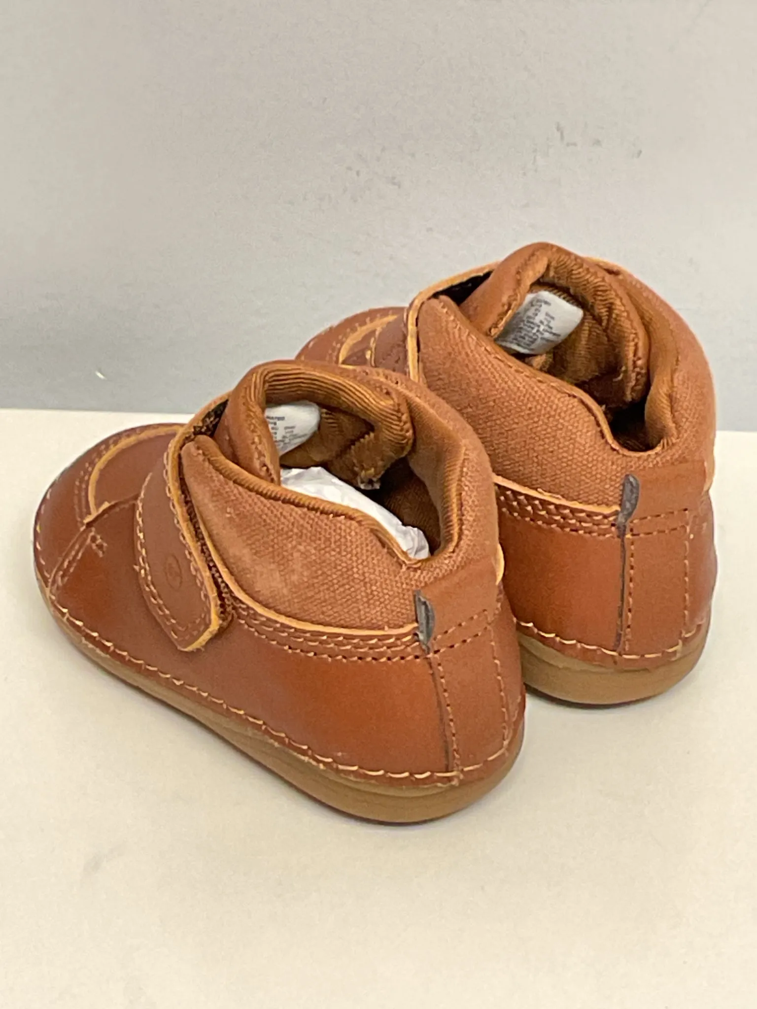 Stride Rite Child Shoe Size 3 Brown Shoes