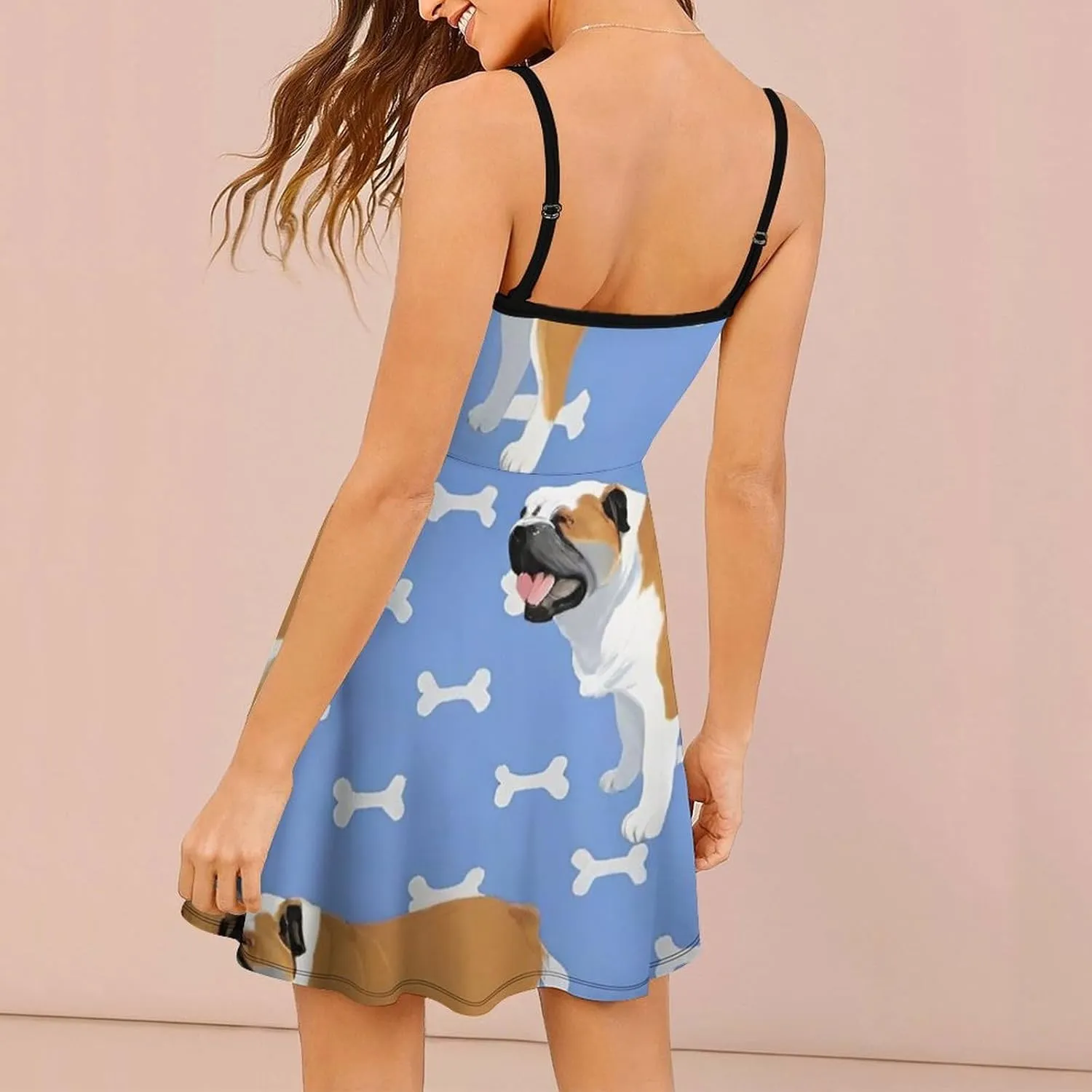 Summer Casual Long Dress Sleeveless Adjustable Party Slim Dress