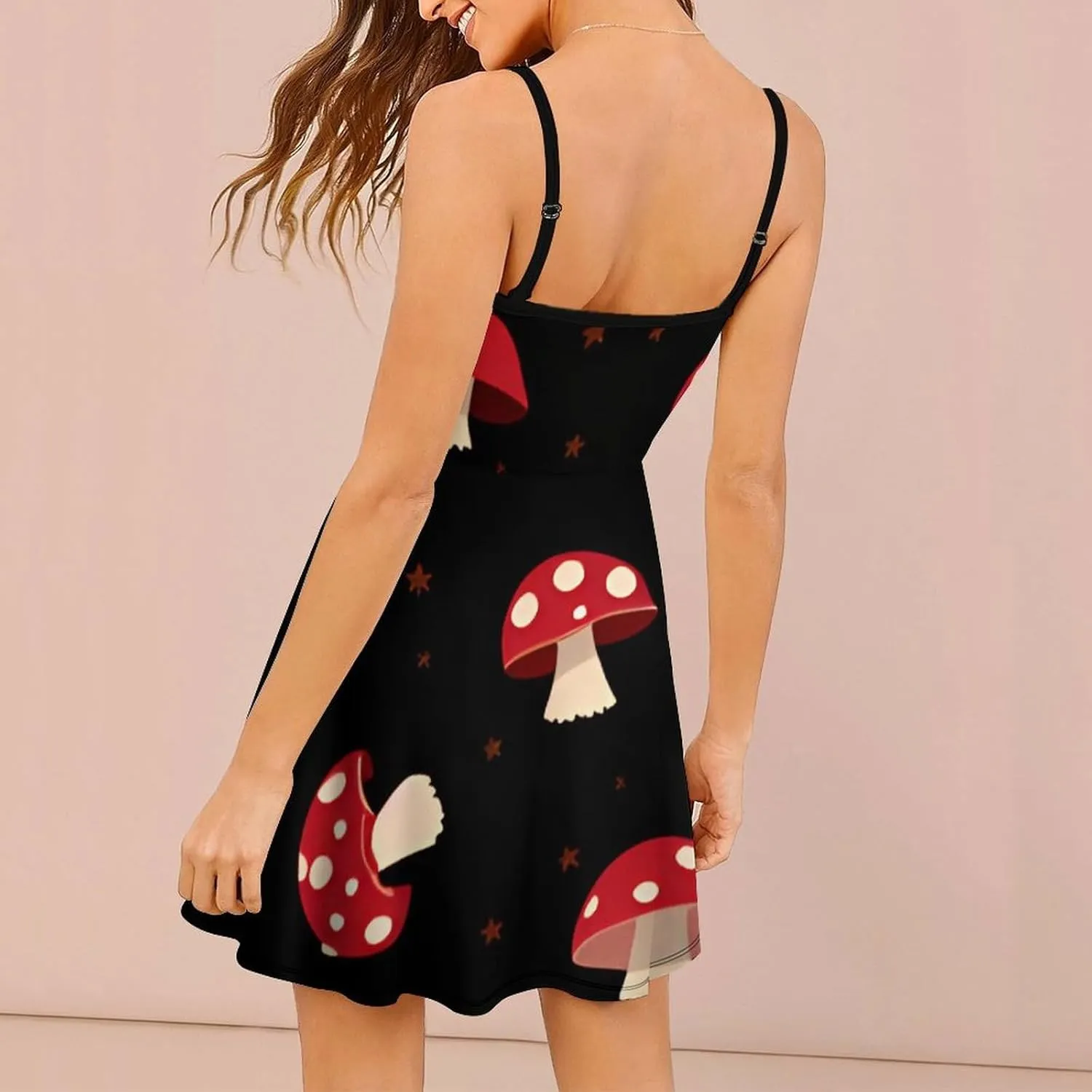 Summer Dress U-Neck Sleeveless Fitted Beach Party Maxi Dress