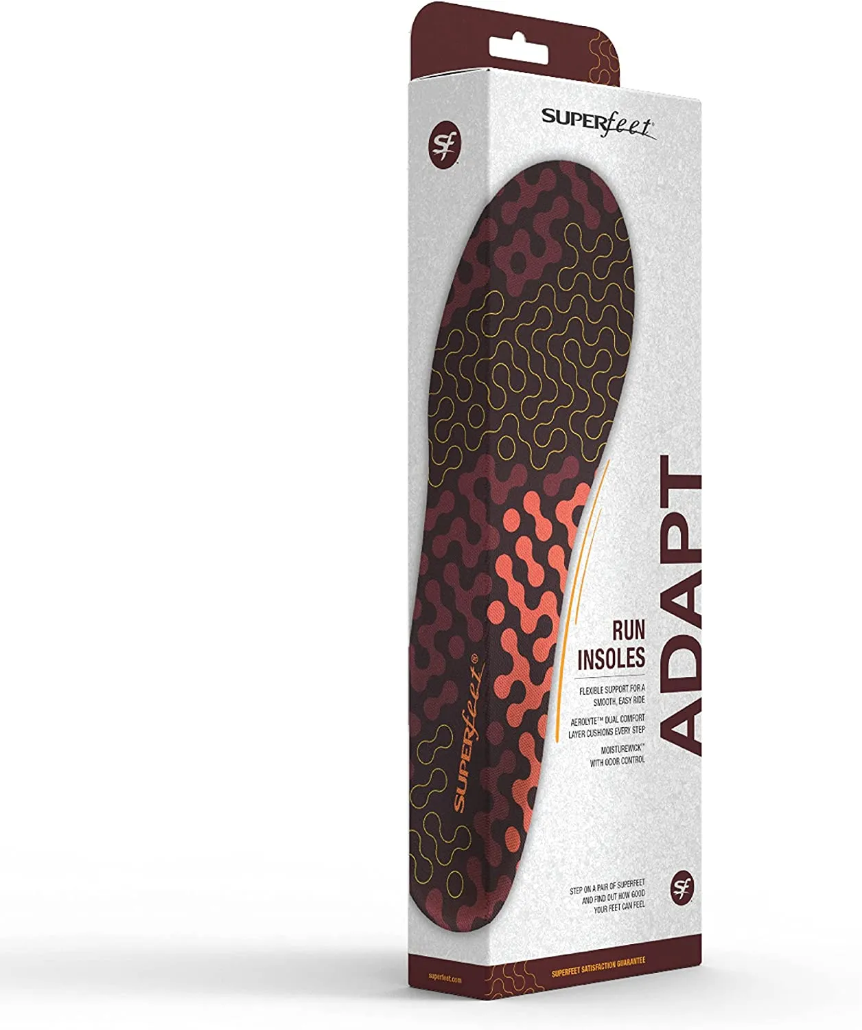 Superfeet Adapt Run | Flexible Arch Support Insoles for Running Shoes
