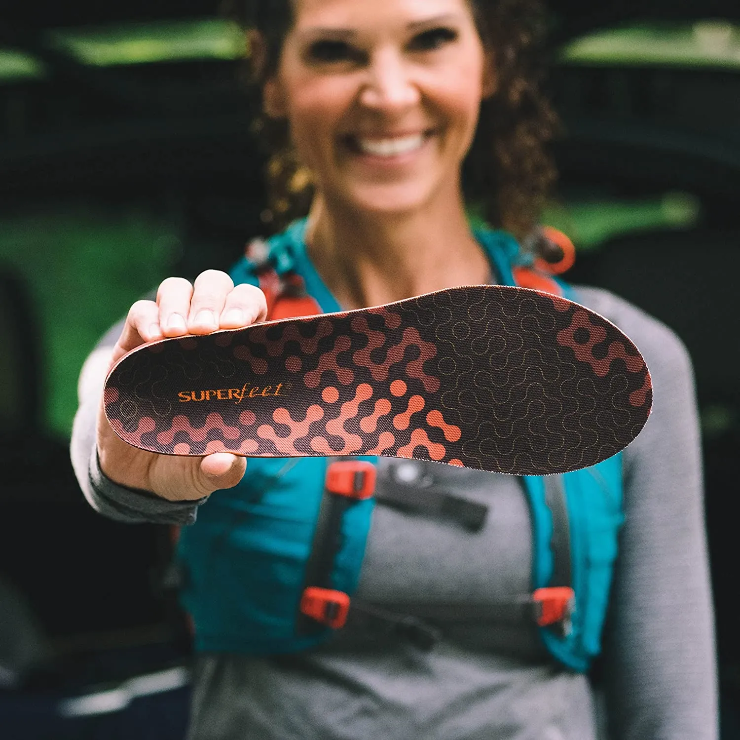 Superfeet Adapt Run | Flexible Arch Support Insoles for Running Shoes