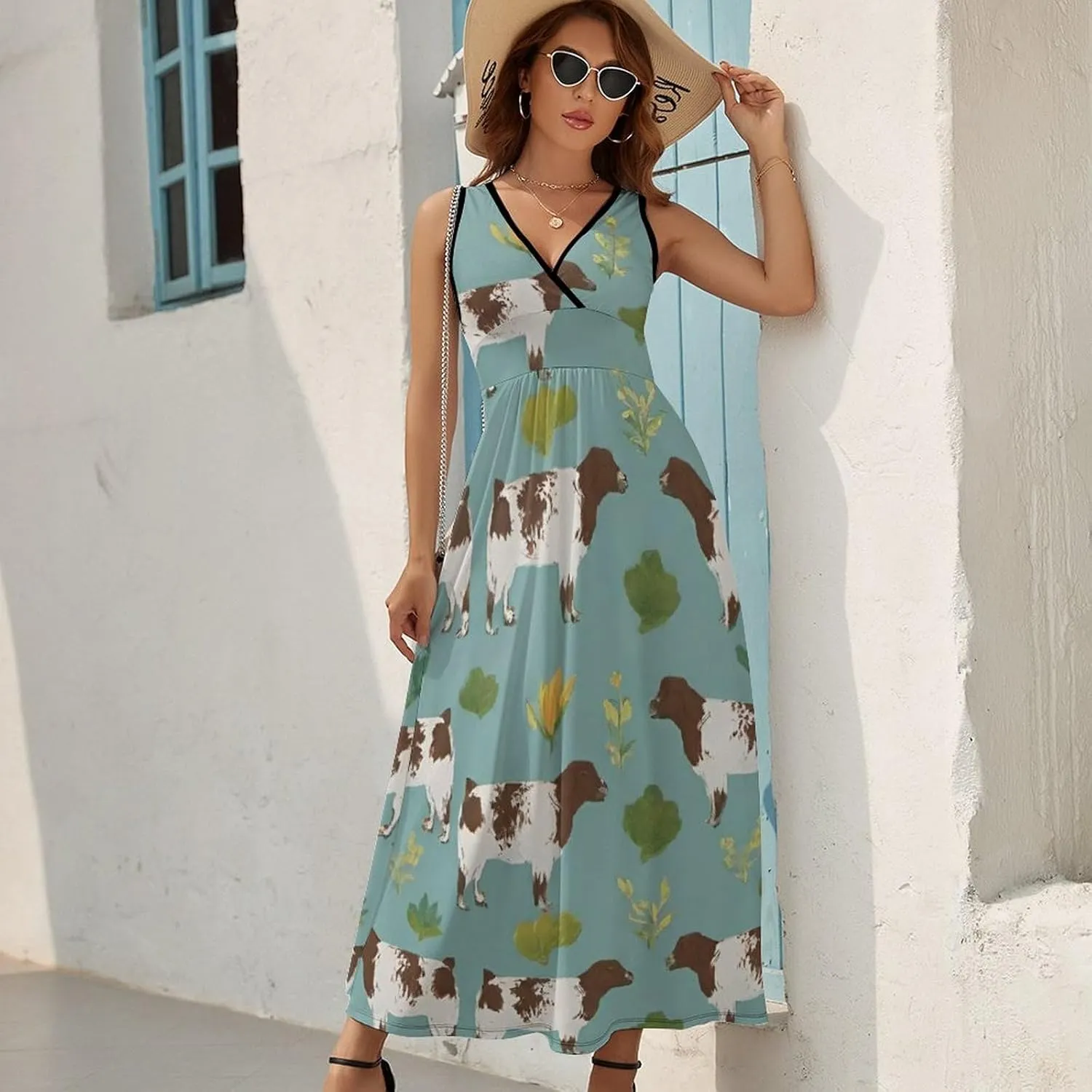 Women Girls 2025 Summer Swing Dress for Party Beach Date
