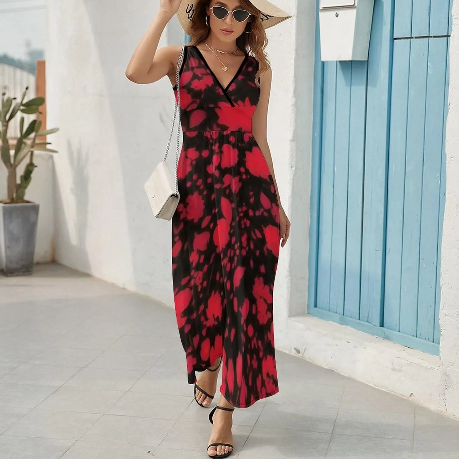 Women Girls 2025 Summer Swing Dress for Party Beach Date