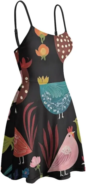 Women Ladies Summer 2025 Flowy Long Dress for Party Beach Date