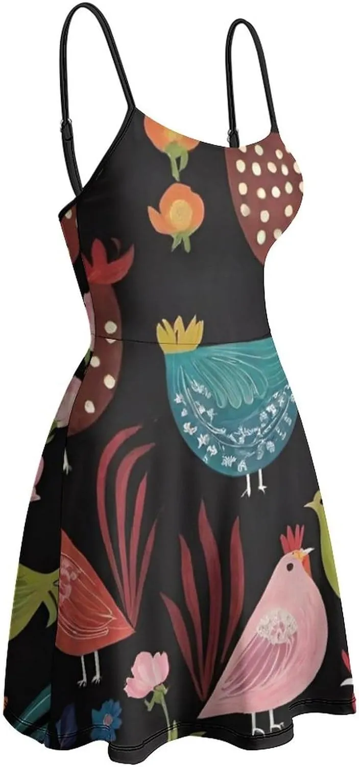 Women Ladies Summer 2025 Flowy Long Dress for Party Beach Date