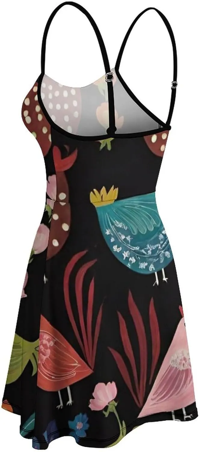 Women Ladies Summer 2025 Flowy Long Dress for Party Beach Date
