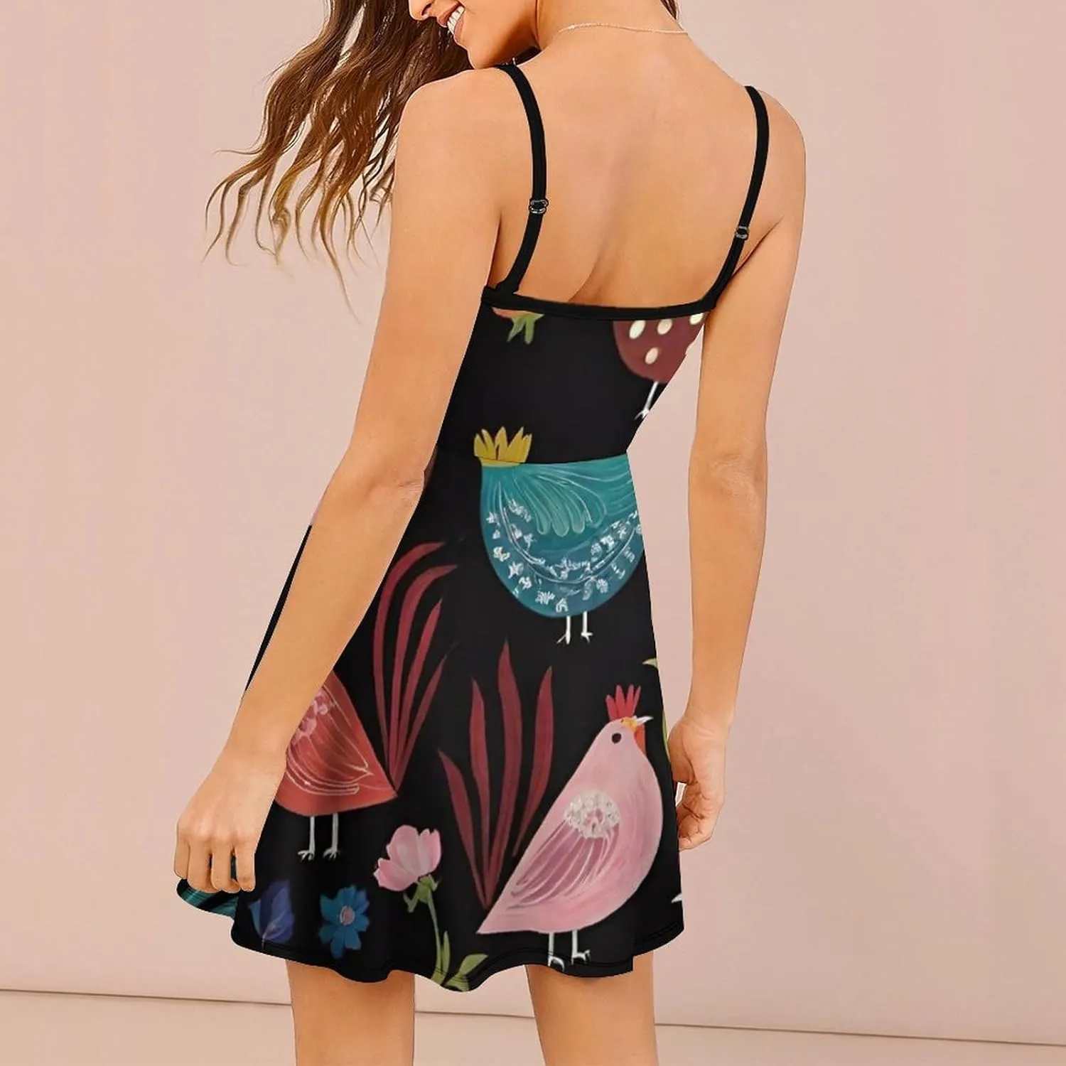 Women Ladies Summer 2025 Flowy Long Dress for Party Beach Date