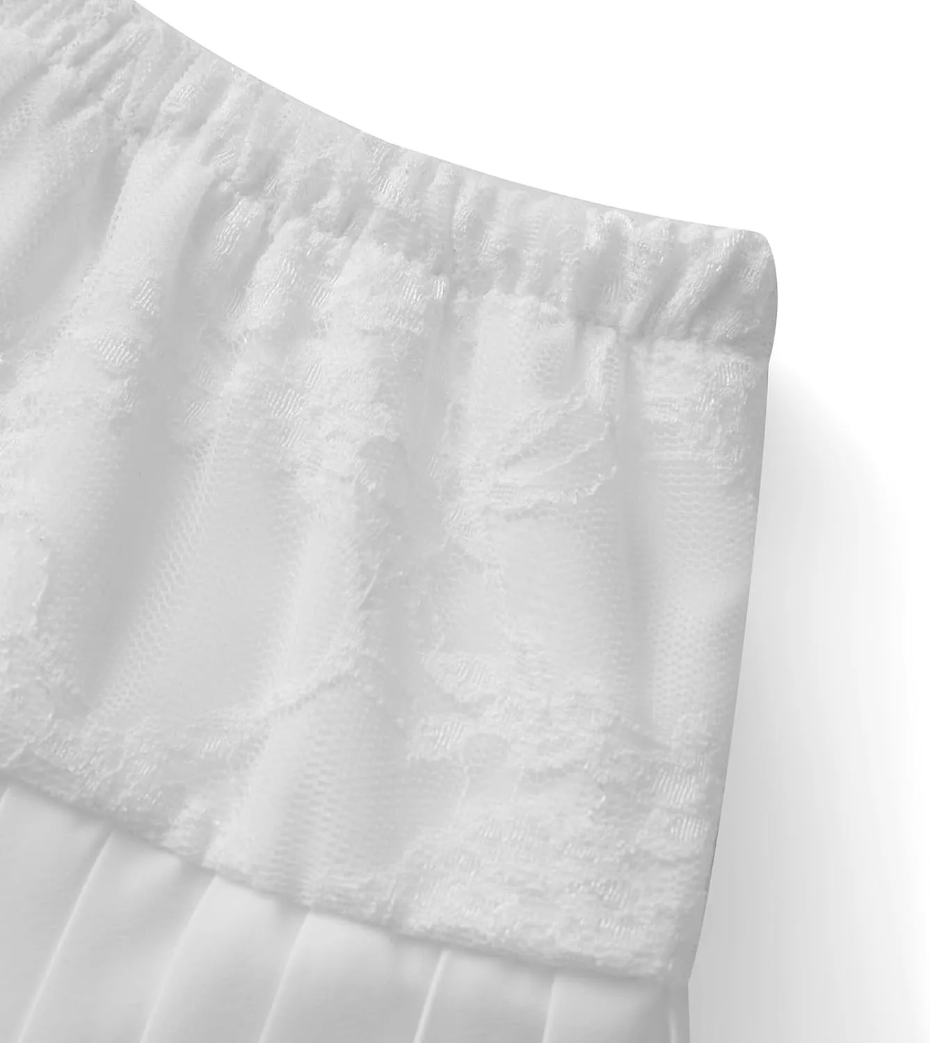 Women Y2k Lace Ruffle Pleated Mini Skirts Low Rise Ruched Fairy Mesh Micro Skirts Half Slip Layered Mini Skirts