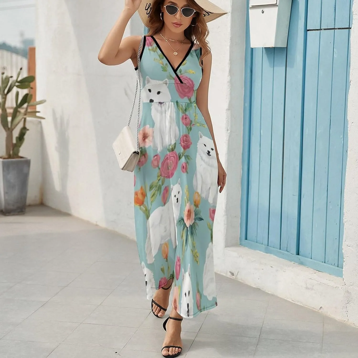 Women's 2025 Summer Loose Flowy Swing Shift Dresses for Vacation Party