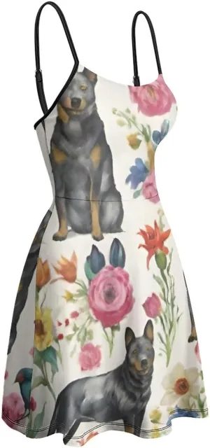 Women's Casual Flowy Long Dress for Vacation Party Wedding