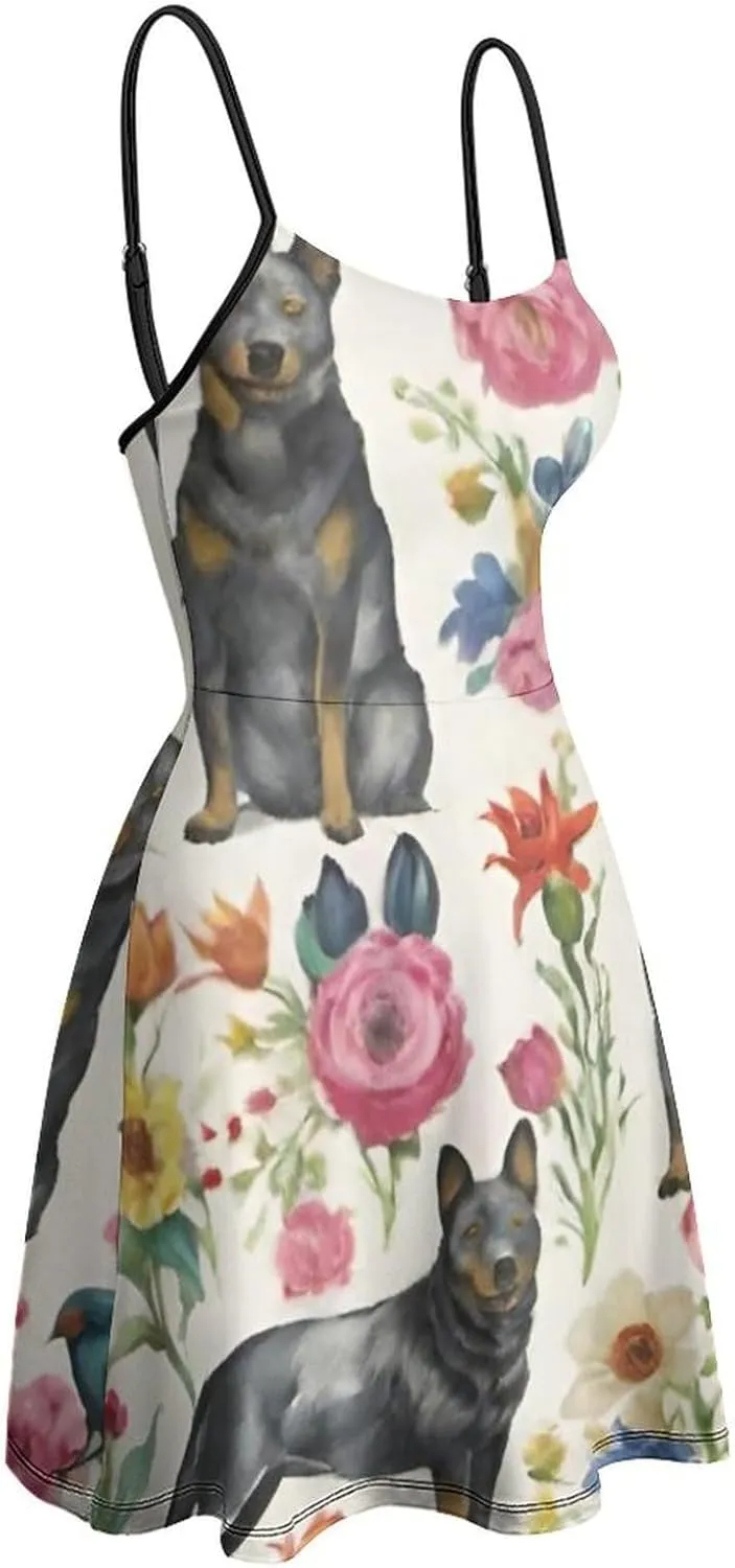 Women's Casual Flowy Long Dress for Vacation Party Wedding