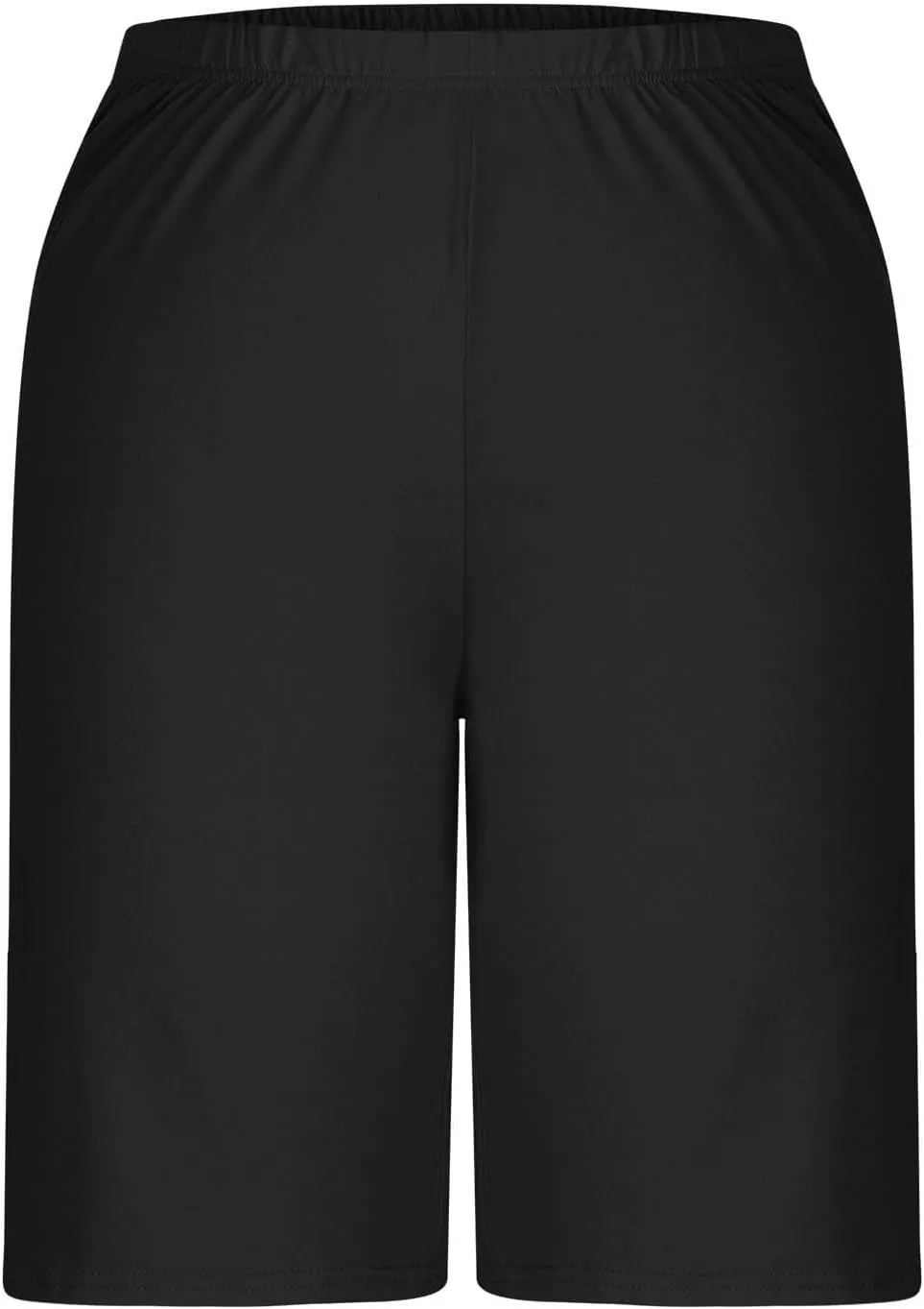 Women's High-Waisted Elastic Waist Shorts Slimming Yoga Fashion Shorts Moisture-Wicking Vacations Travel Lounge Pants