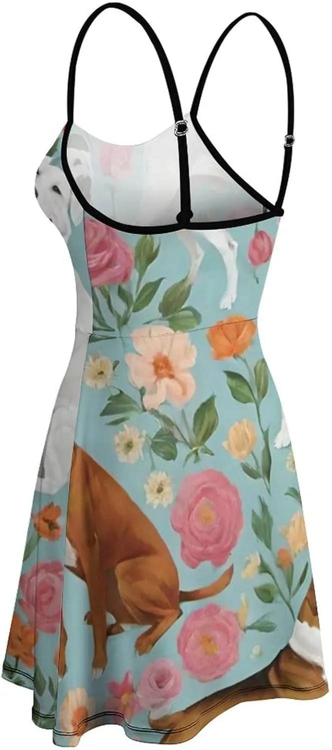 Women's Summer Casual Bodycon Cami Dress for Party Beach Date