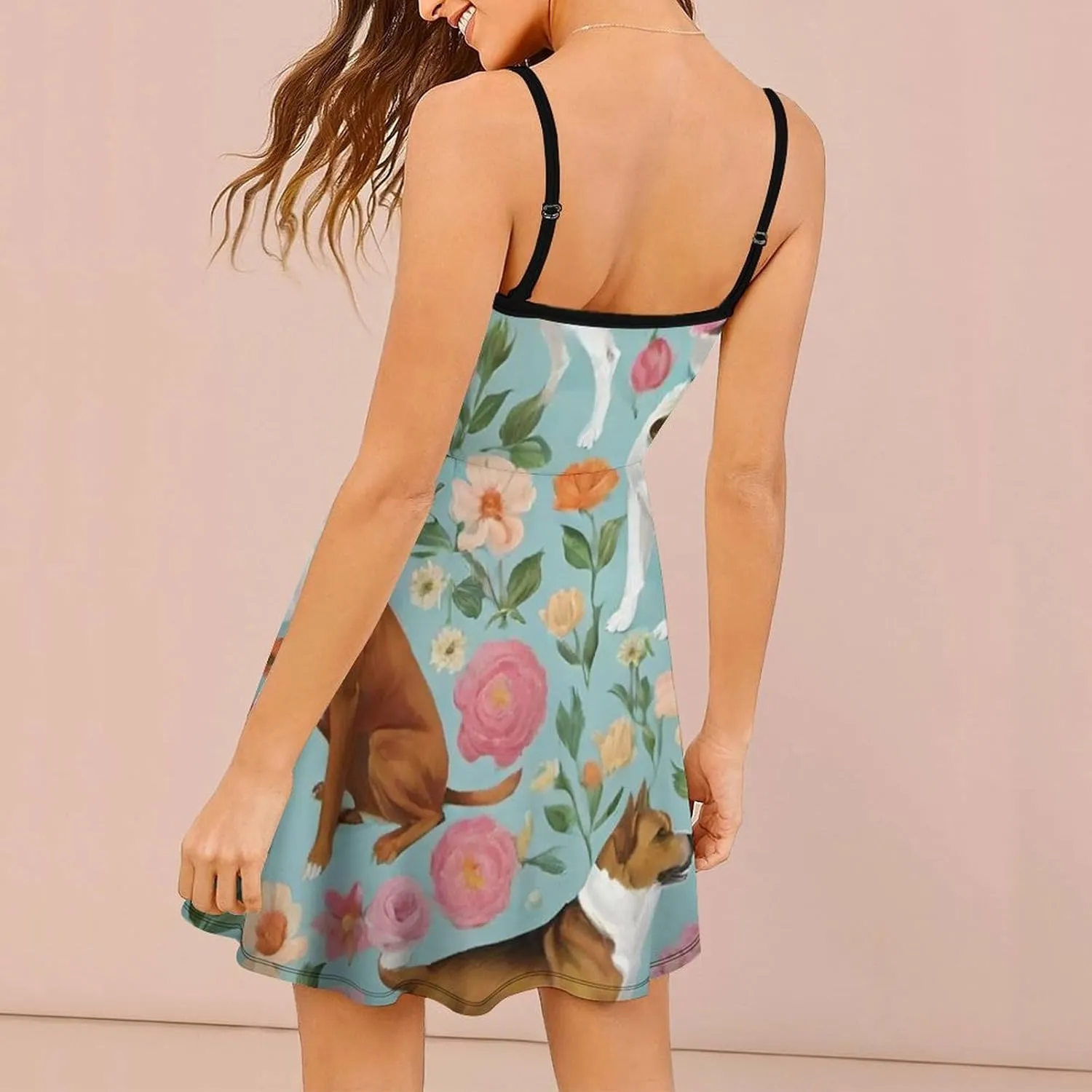 Women's Summer Casual Bodycon Cami Dress for Party Beach Date