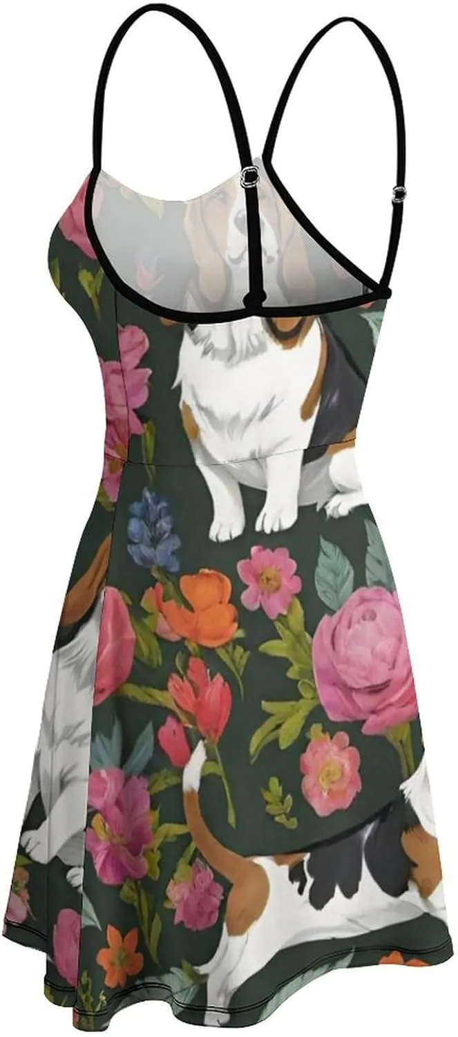 Women's Summer Flowy Long Dress for Vacation Party Wedding
