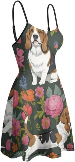 Women's Summer Flowy Long Dress for Vacation Party Wedding