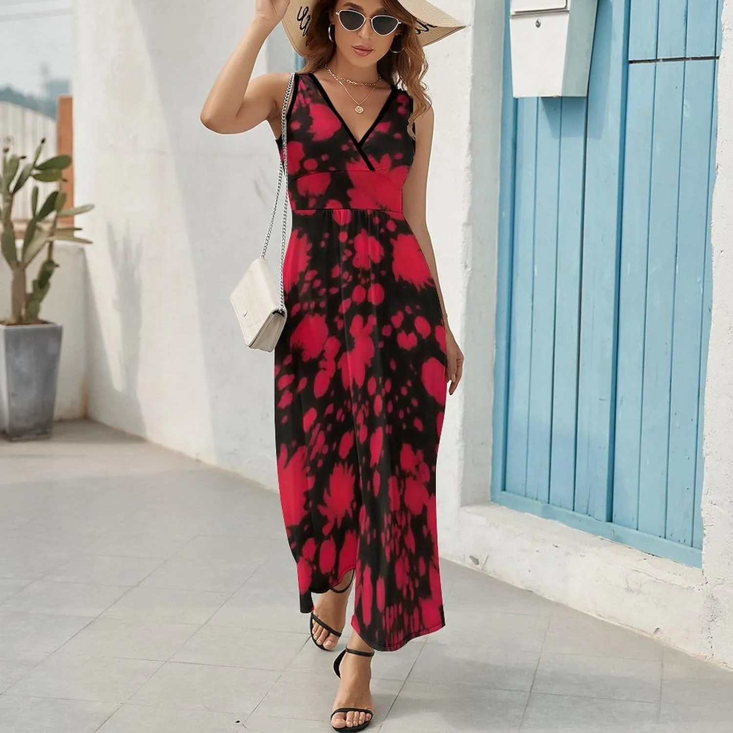 Women's Summer Swing Dress for Party Holiday Beach