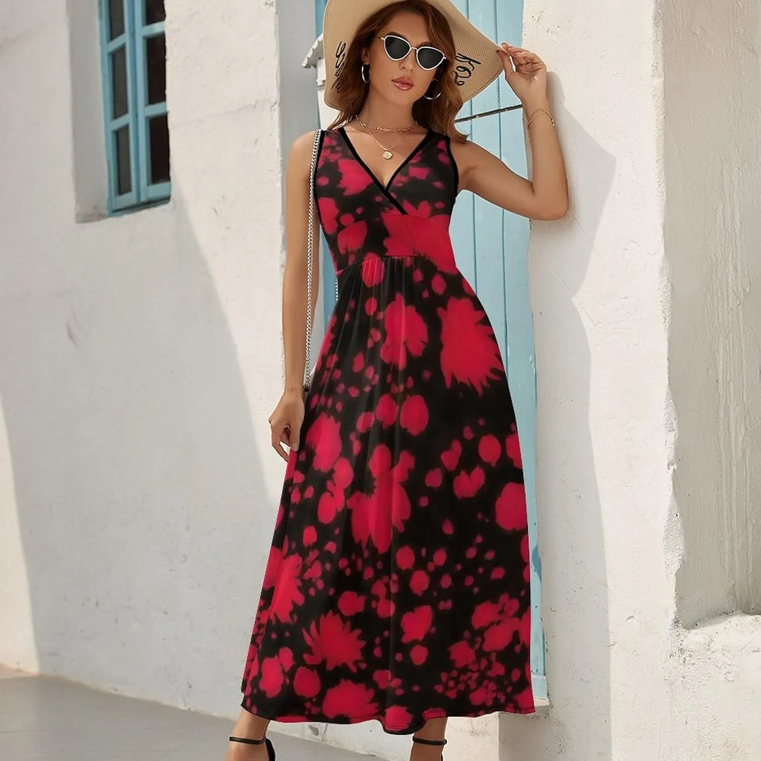 Women's Summer Swing Dress for Party Holiday Beach