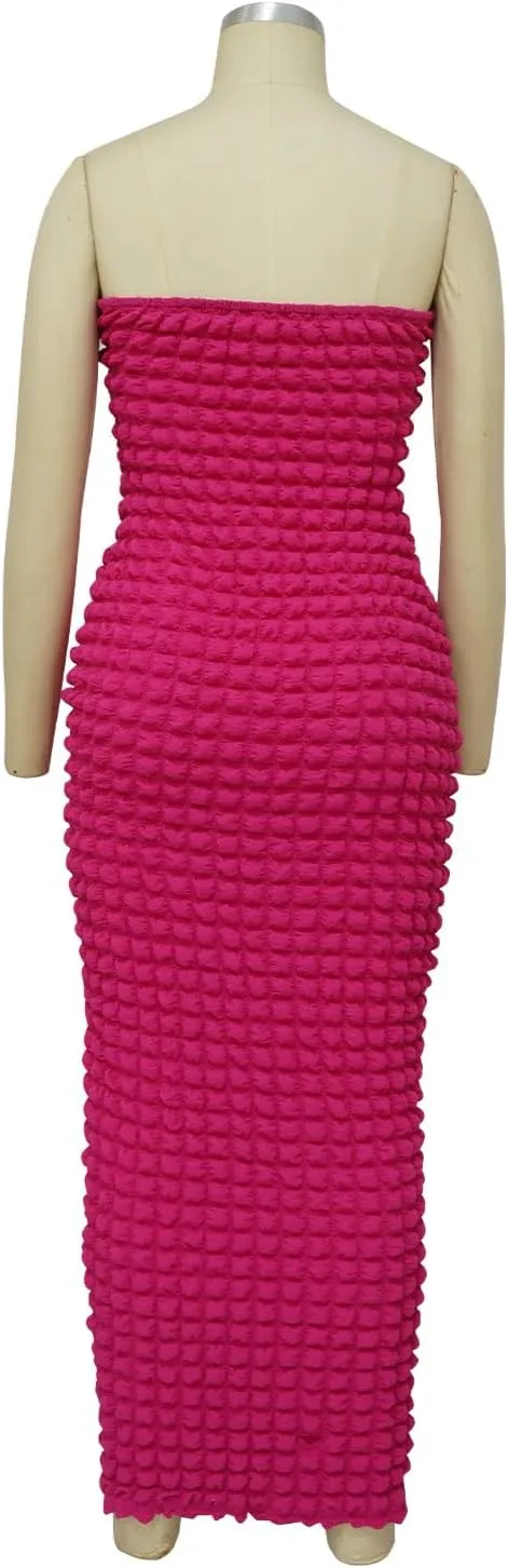 Women's Tie Knot Front Off Shoulder Bodycon Midi Dress Backless Sheath V Neck Bodycon Summer Night Party Dresses